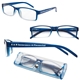 Soft Feel Reading Glasses w / Matching Case