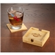 5 Piece Bamboo Coaster Set