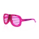 Pink LED Slotted Glasses