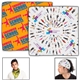 THE AURORA BANDANA Headband and Neck Wear Full Color Sublimation - Import Air Ship 22 x 22