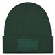 Patch Knit Beanie With Cuff