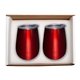 Duo Vacuum Stemless Wine Tumbler Gift Set