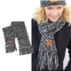 Leeman Heathered Knit Scarf