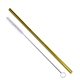 Straight Stainless Steel Straws Individually sold in Gold or Copper