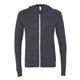 BELLA + CANVAS - Triblend Lightweight Full - Zip Hooded Long Sleeve Tee