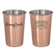 McGuires Copper Plated Pint Glass Cup