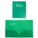 8.5 x 11 2 Vinyl Pocket Folders with Card Slot