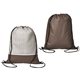 Delphine Non - Woven Drawstring Backpack