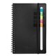 Semester Spiral Notebook With Sticky Flags