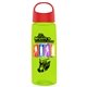 26 oz Fair Bottle With Oval Crest Lid - Digital - Made with Tritan