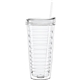 22 oz Made In The U.S.A Tumbler W / Lid Straw