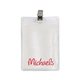 3 x 4 Printed Vertical Vinyl Pouch with Bulldog Clip