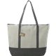 Repose 10 oz Recycled Cotton Zippered Tote