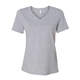 BELLA + CANVAS - Womens Relaxed Heather CVC V - Neck Tee