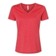 BELLA + CANVAS - Womens Relaxed Heather CVC V - Neck Tee