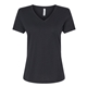 BELLA + CANVAS - Womens Relaxed Heather CVC V - Neck Tee