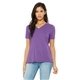Bella + Canvas Ladies Relaxed Triblend V - Neck T - Shirt
