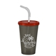 The Pioneer - 16 oz Insulated Straw Tumbler With Flex Straw