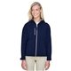 North End Ladies Prospect Two - Layer Fleece Bonded Soft Shell Hooded Jacket