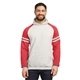 Jerzees Unisex NuBlend Varsity Color - Block Hooded Sweatshirt