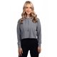 Next Level Apparel Ladies Cropped Pullover Hooded Sweatshirt