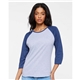 LAT Ladies Baseball T - Shirt