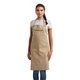 Artisan Collection by Reprime Unisex Barley Contrast Stitch Recycled Bib Apron