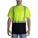 Berne Unisex Hi - Vis Class 2 Color Blocked Pocket T - Shirt