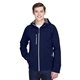 North End Mens Prospect Two - Layer Fleece Bonded Soft Shell Hooded Jacket