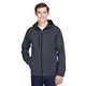 North End Mens Prospect Two - Layer Fleece Bonded Soft Shell Hooded Jacket