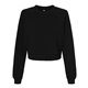 BELLA + CANVAS - Womens Crop Raglan Fleece Crewneck Sweatshirt