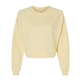BELLA + CANVAS - Womens Crop Raglan Fleece Crewneck Sweatshirt