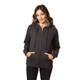 econscious - Womens Heathered Full - Zip Hooded Sweatshirt