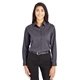 Devon Jones CrownLux Performance(R)Ladies Tonal Mini Check Woven Shirt