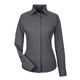 Devon Jones CrownLux Performance(R)Ladies Tonal Mini Check Woven Shirt