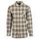 Burnside Woven Plaid Flannel With Biased Pocket