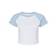 Bella + Canvas Ladies Micro Ribbed Raglan Baby T - Shirt