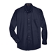 Harriton Mens Tall Easy Blend(TM) Long - Sleeve Twill Shirt with Stain - Release
