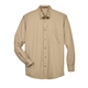 Harriton Mens Tall Easy Blend(TM) Long - Sleeve Twill Shirt with Stain - Release