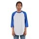 Shaka Wear Adult Three - Quarter Sleeve Raglan T - Shirt