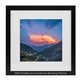 Square Matted Wood Frame for 11 x 11 or 8 x 8 Photos