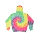 Colortone - Unisex Tie - Dyed Hooded Sweatshirt