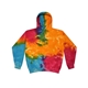 Colortone - Unisex Tie - Dyed Hooded Sweatshirt