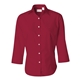 Van Heusen Ladies 3/4- Sleeve Baby Twill Shirt