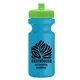 The Eco - Cyclist 22 oz Circular Bike Bottles With Push Pull Lids