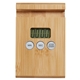 Home Table Bamboo Timer Stand