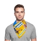 THE AURORA BANDANA Headband and Neck Wear Full Color Sublimation Domestic Production 22 x 22