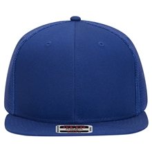 OTTO CAP OTTO SNAP 6 Panel Mid Profile Mesh Back Trucker Snapback Hat