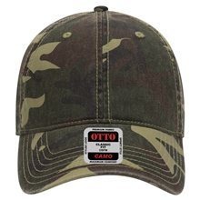OTTO CAP Camouflage 6 Panel Low Profile Baseball Cap