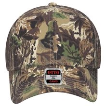 OTTO CAP Camouflage 6 Panel Low Profile Mesh Back Trucker Hat